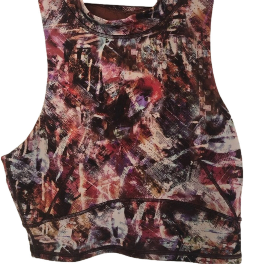 Lululemon Everlux and Mesh Cropped Tank size 4